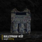 BULLETPROOF VEST MINIMAL WEIGHT