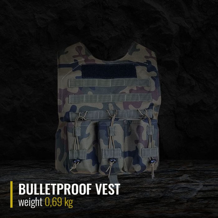 Bulletproof Vest | Ballistic Vest WOODLAND CAMO - Bulletproof Vest ...