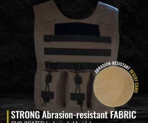 plate carrier desert camo
